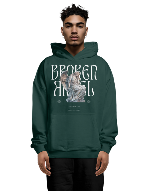 BROKEN ANGEL OVERSIZED HOODIE