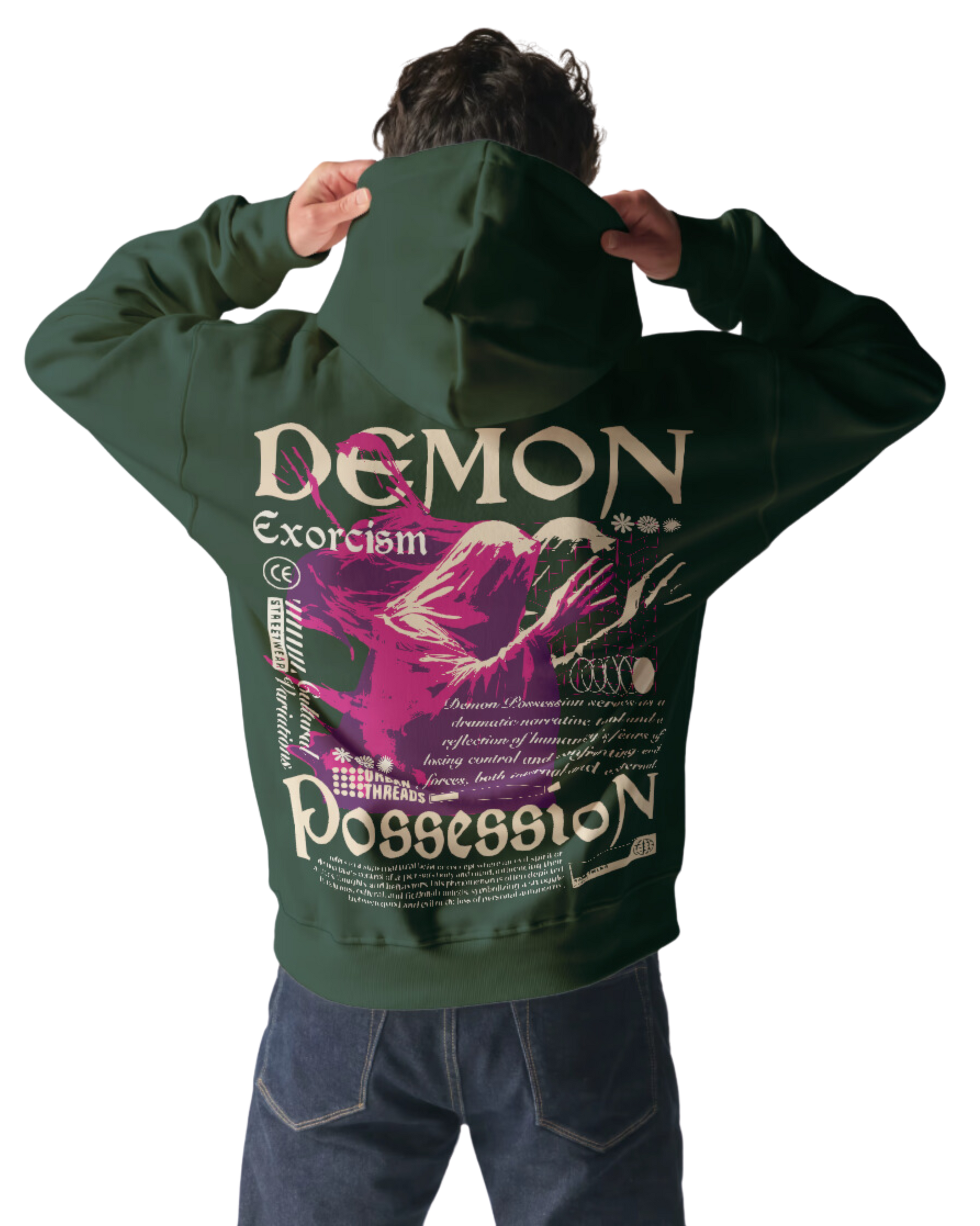 DEMON OVERSIZED HOODIE