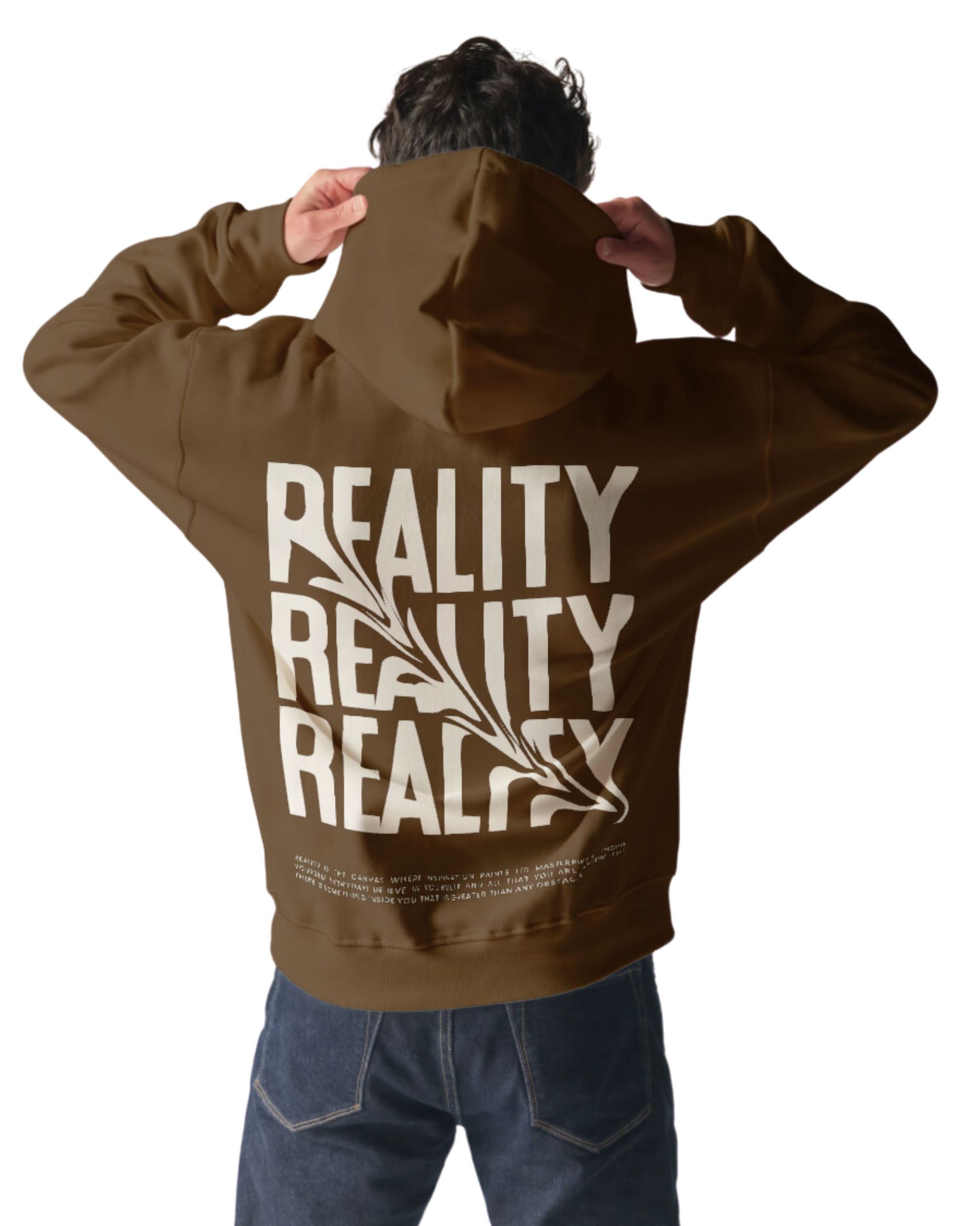 CRUSHED REALITY OVERSIZED HOODIE