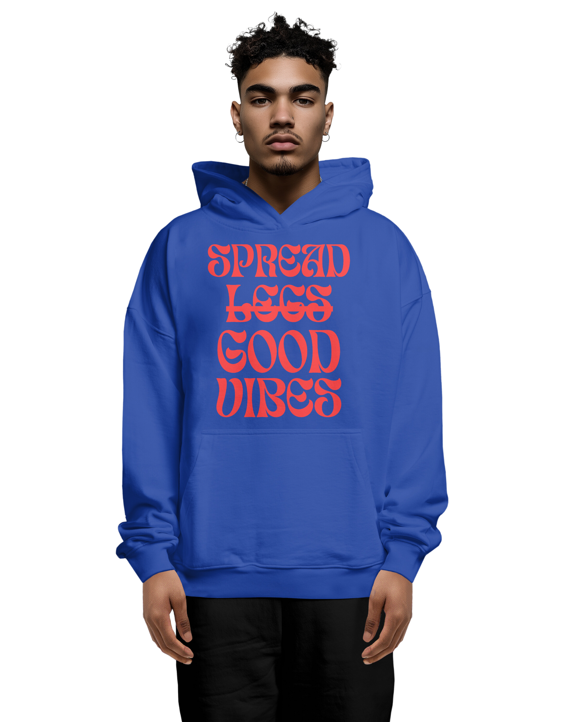 GOOD VIBES OVERSIZED HOODIE