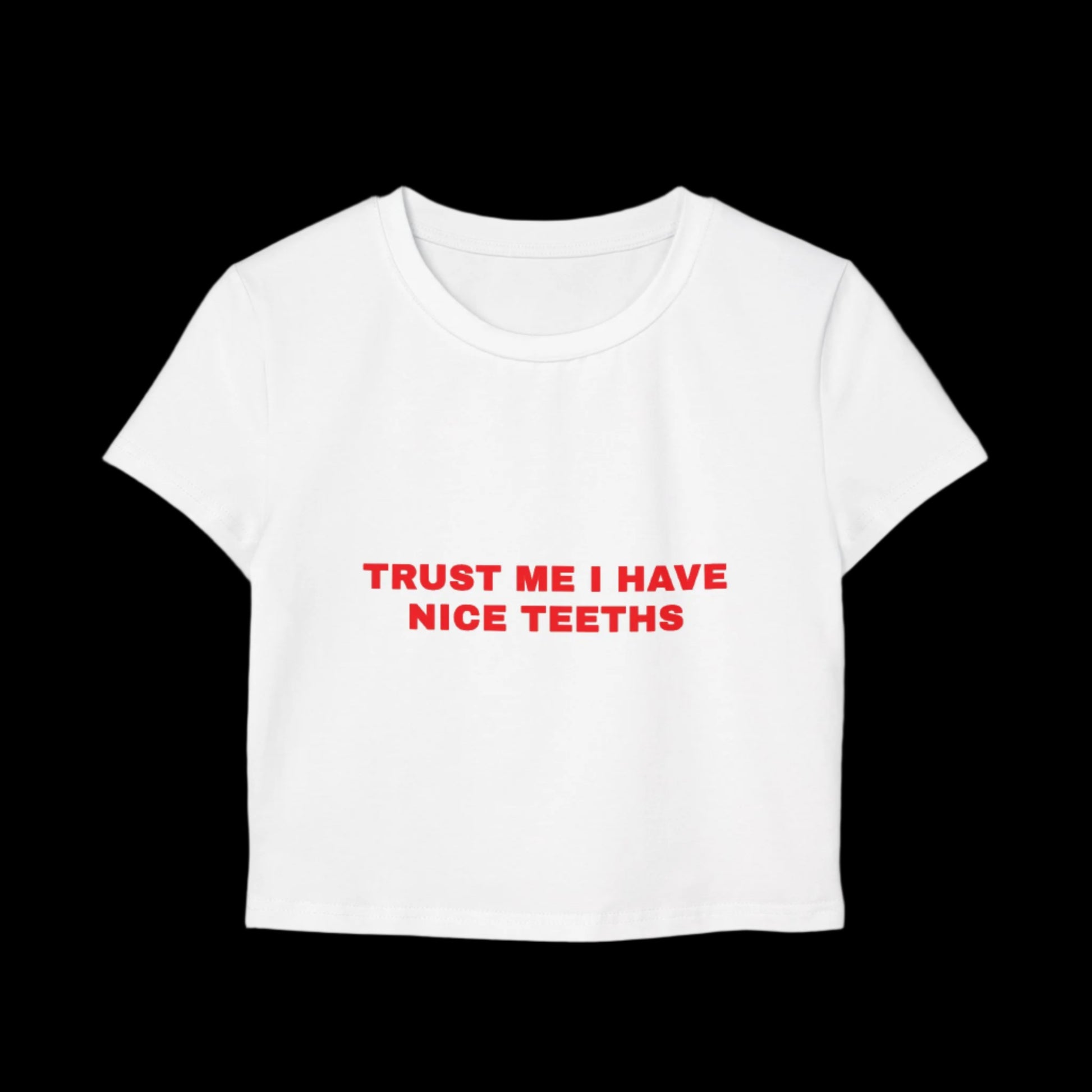 ORANGLOW NICE TEETHS CROP TOP