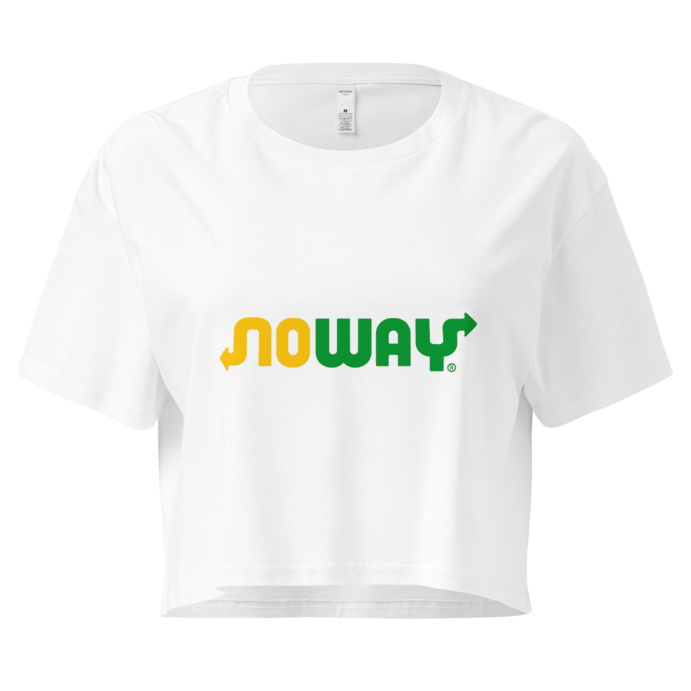 ORANGLOW NO WAY CROP TOP