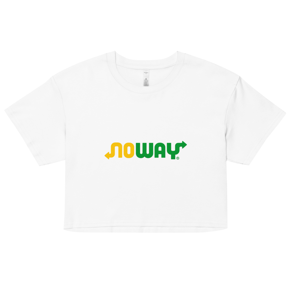 ORANGLOW NO WAY CROP TOP